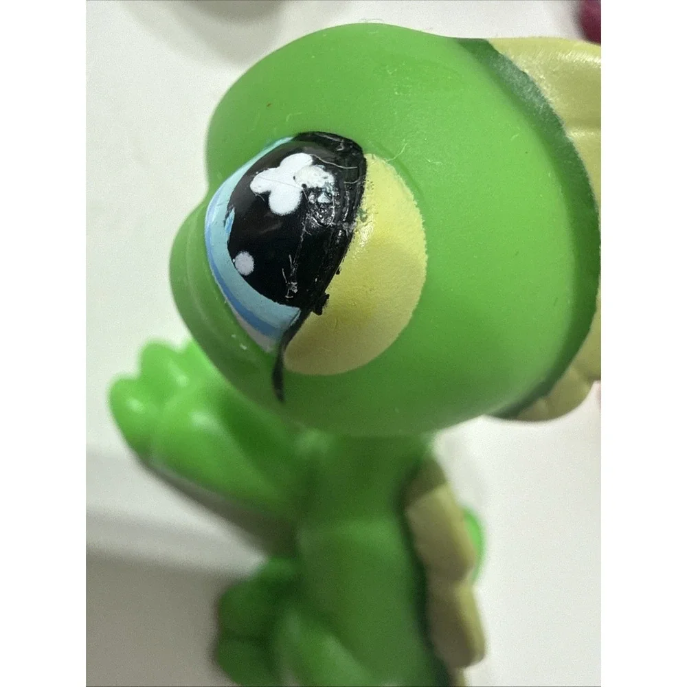 Hasbro Littlest Pet Shop LPS 5 Pcs‎ Mixed LOT  Pink Kangaroo Cat Green Lizard